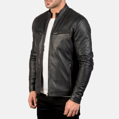 Black Real Leather Jacket