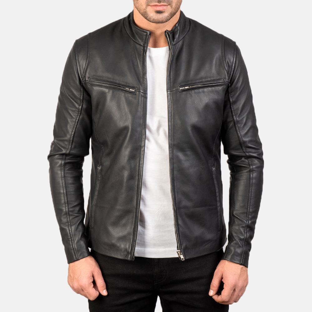 Black Real Leather Jacket