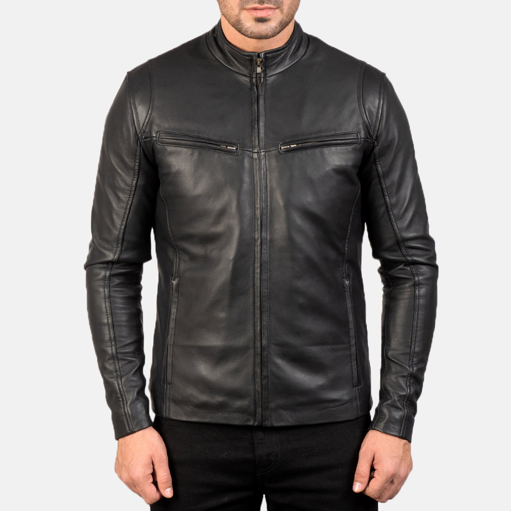 Black Real Leather Jacket