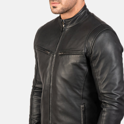 Black Real Leather Jacket